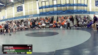 215 lbs Quarters & Wb (16 Team) - James Moss, Columbus East vs Mason Grubb, Bloomington South