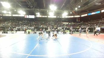 120 lbs Champ. Round 3 - Ali Svancara, Buhl vs Sophi Prescott, Jerome