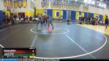 285 lbs Round 4 (8 Team) - Gozie Mosi, Cypress Bay vs Elijah Abreu, Team Osceola