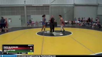 152 lbs Semis & 1st Wrestleback (8 Team) - Faith Blackburn, Michigan Red vs Skylar Slade, Iowa