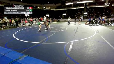 Girls 135 lbs Cons. Round 2 - Analia Alvarez-Khammee, Kentridge (Girls) vs Paige Powers, Peninsula (Girls)