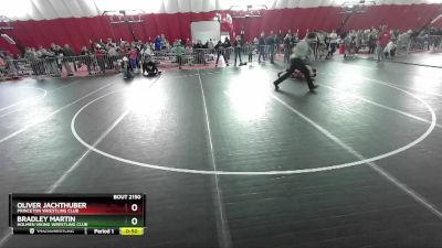 86 lbs Cons. Round 2 - Bradley Martin, Holmen Viking Wrestling Club vs Oliver Jachthuber, Princeton Wrestling Club