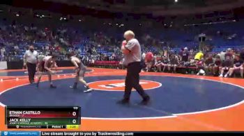 113 lbs Semis & 1st Wrestleback (8 Team) - Jack Kelly, Joliet (Catholic Academy) vs Ethan Castillo, Antioch