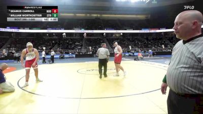 I-285 lbs Quarterfinal - William Wortkoetter, St. Francis vs Seamus Carroll, Horseheads