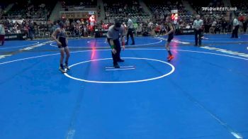 64 lbs Prelims - Braylon Freeman, Bristow Elementary Wrestling vs Luke Loren, Reign WC