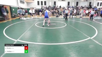 132 lbs Consi Of 16 #1 - Jack Brady, Norwood vs Liam Holden, Scituate