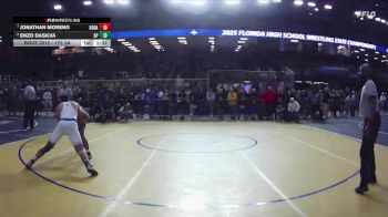 175 3A Quarterfinal - Jonathan Moreno, South Dade vs Enzo Dasilva, Spanish River