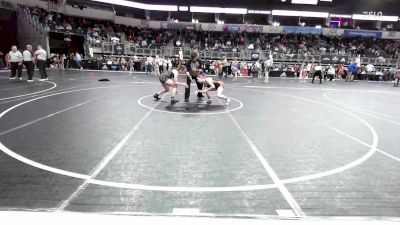132 lbs 7th Place - Reagan Doyle, Cowboy WC vs Zoe Corum, Palmyra Youth WC