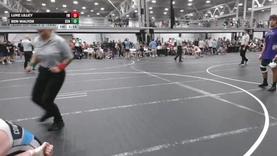 150 lbs Quarterfinals (8 Team) - Luke Lilley, Freakztyle Wrestling vs Ben Walton, GT Nation