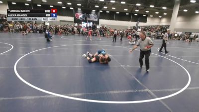 125 lbs Champ. Rd Of 64 - Amelia Bacon, Mile High Wrestling Club vs Alexa Rangel, Nor Cal Take Down Wrestling Club