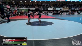 215 lbs Cons. Round 2 - Jackson Weller, Colony High School vs Sithri Fainuulelei, Bartlett High