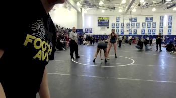 126 lbs Champ. Round 2 - Leilany Martinez, Schurr vs Gwen Jewell, Foothill