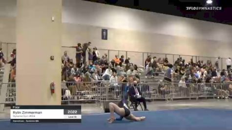 Rylin Zimmerman - Floor, Dynamic Gym #914 - 2021 USA Gymnastics Development Program National Championships