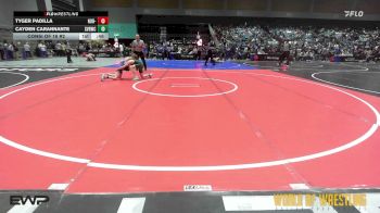 92 lbs Consi Of 16 #2 - Tyger Padilla, Nor-Cal Inferno vs Cayden Carannante, Steel Valley Renegades