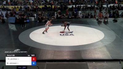 138 lbs Rnd Of 128 - Kyle Jardine, OH vs Wylie Johnson, IA