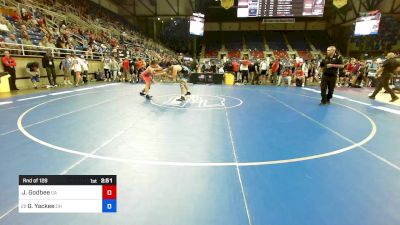 190 lbs Rnd Of 128 - Jack Godbee, GA vs Gage Yackee, OH