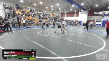 113 lbs 3rd Place Match - Lucas Long, Arroyo vs Chris Qureshi, Fountain Valley