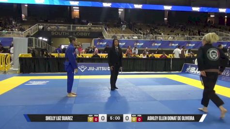 Ashley Ellen Donat De Oliveira vs Shelly Luz Suarez 2026 Pan Jiu Jitsu IBJJF Championship
