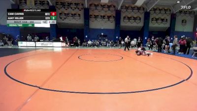285 lbs Semifinal - Ajay Hiller, East Stroudsburg vs Cam Cavins, Noke Wrestling RTC