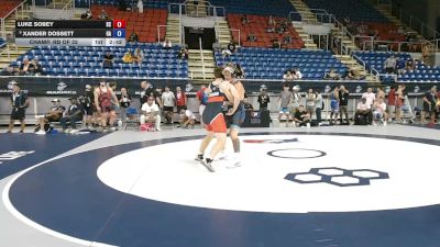 215 lbs Champ. Rd Of 32 - Luke Sobey, South Carolina vs Xander Dossett, Georgia