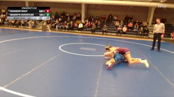140 lbs Round 1 - Madisyn Hostetler, Grand Island vs Madison Wulf, Kearney