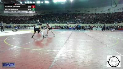 105 lbs Round Of 32 - Jackson Gardner, Comanche MS vs Jacob Meshaya, McAlester