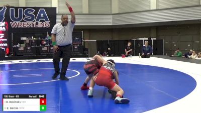 10U Boys - 63 lbs Cons. Round 4 - Bladen Bokinsky, Contenders Wrestling Academy vs Edgar Garcia, Colorado Outlaws Youth Wrestling