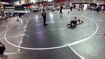 70 lbs Semifinal - Kyler Meese, Hawks Wrestling Club (Lincoln) vs Coy Nielsen, The Best Wrestler