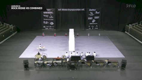 Rock Ridge HS Combined "Ashburn VA" at 2026 WGI Percussion/Winds World Championships