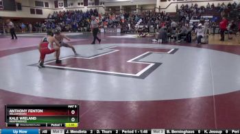 126 lbs Champ. Round 1 - Anthony Fenton, Williamsburg vs Kale Wieland, Independence