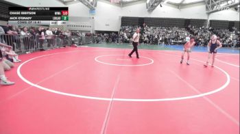 82-J lbs Round Of 16 - Dominick DeFilippis, Yale Street vs Marco Minelli, Minisink Valley