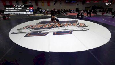 124 A Cons. Round 3 - Lorianna Piestewa, Colorado Mesa University vs Haley Narahara, Menlo College