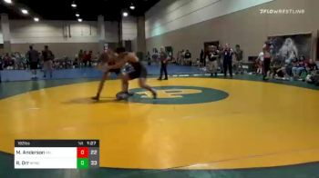 182 lbs Prelims - Mikel Anderson, Villains Of Valdosta vs Riley Orr, North Port Wrestling Club