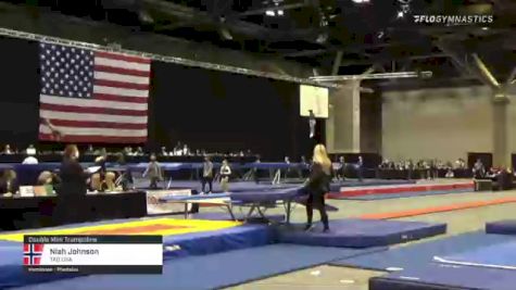 Niah Johnson - Double Mini Trampoline, TAG USA - 2021 USA Gymnastics Championships