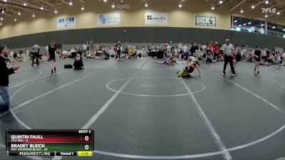 72 lbs Round 1 (6 Team) - Bradey Bleich, Mat Assassins Black vs Quintin Faull, Cali Red