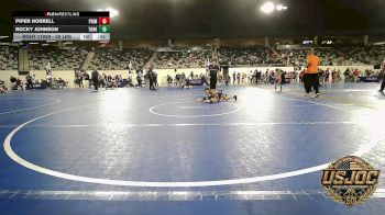 55 lbs Consi Of 8 #2 - Piper Norrell, Prime Wrestling vs Rocky Johnson, Team Of Hard Knox