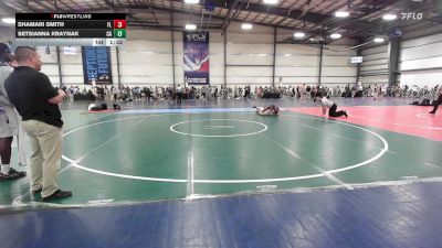 132 lbs Round Of 32 - Shamari Smith, FL vs Setsianna Kraynak, CA