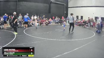 44 lbs 1st Place Match - John Waters, Eastside Youth Wrestling vs Kelle Solon, Cane Bay Cobras