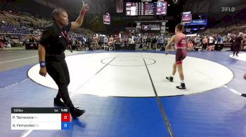 100 lbs Cons 16 #1 - Pj Terranova, New Jersey vs Angel Fernandez, Colorado