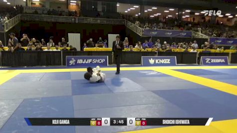 Shoichi Ishiwata vs Koji Ganga 2026 Pan Kids Jiu-Jitsu IBJJF Championship
