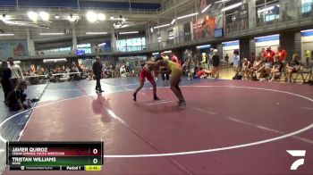 145 lbs Cons. Round 2 - Tristan Williams, None vs Javier Quiroz, Cedar Springs Youth Wrestling