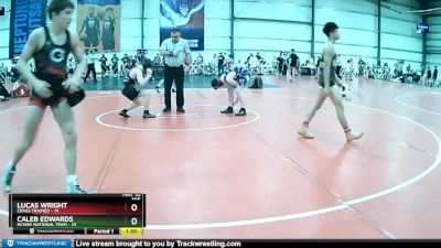 105 lbs Rd# 9- 2:15pm Saturday Final Pool - Lucas Wright, Crass Trained vs Caleb Edwards, NCWAY National Team
