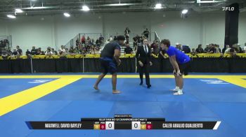 Maxwell David Bayley vs Caleb Araujo Gualberto 2026 Pan IBJJF Jiu-Jitsu No-Gi Championship