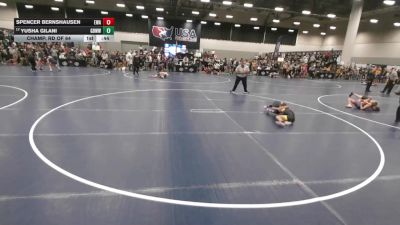 67 lbs Champ. Rd Of 64 - Spencer Bernshausen, Elevate Wrestling Academy vs Yusha Gilani, Gracie Barra Westchase Wrestling Club