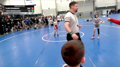 67 lbs Champ. Round 1 - Ilam Stansbury, Smith County Wrestling Club vs Jake Brunkhardt, Plains Elite Wrestling