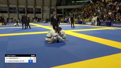 KEVEN CARRASCO vs PABLO MANTOVANI DUTRA 2024 World Jiu-Jitsu IBJJF Championship