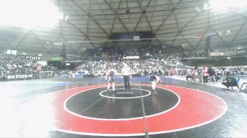 Boys 4A 120 lbs Champ. Round 1 - Hoyt Harshman, Sumner vs Emillio Hinojosa, Chiawana
