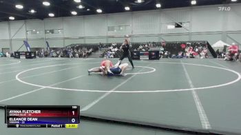 155 lbs Round 2 (8 Team) - Ayana Fletcher, Georgia Blue vs Eleanor Dean, Virginia