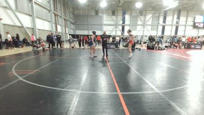 72 kg Cons. Quarters - Ella Poalillo, Iron Horse Wrestling Club vs Kylie Hulse, Sioux Falls RTC