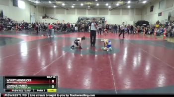 65 lbs Cons. Round 2 - Charlie Huber, Wayzata Youth Wrestling vs Wyatt Hendricks, Bison Wrestling Club
